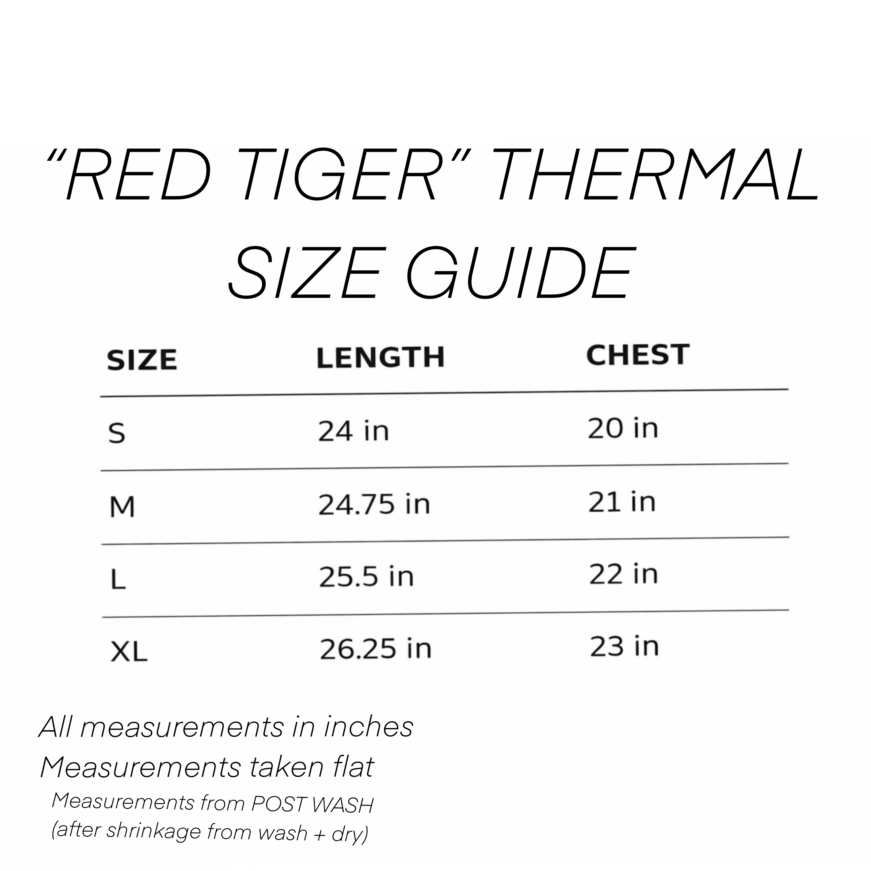 "Red Tiger" Thermal